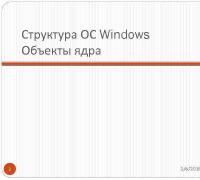 Управление процессами ОС Windows с помощью диспетчера задач Система управления процессами в ос windows 7